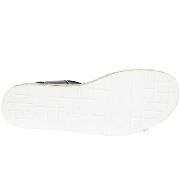 Franco Sarto Black Faux Leather Tinaka Sandals New - Picture 8 of 11